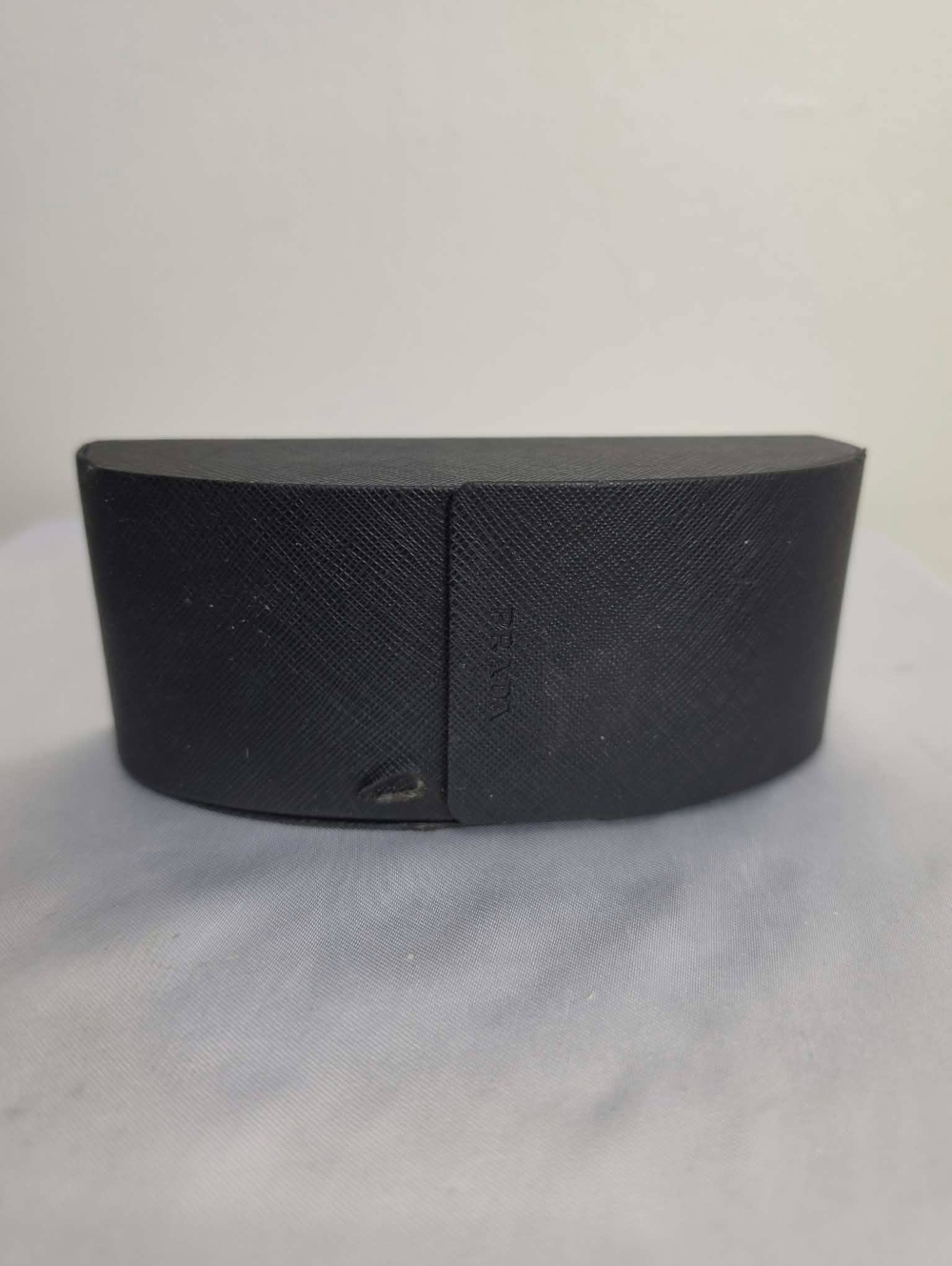 Prada Black Textured Sunglasses Case